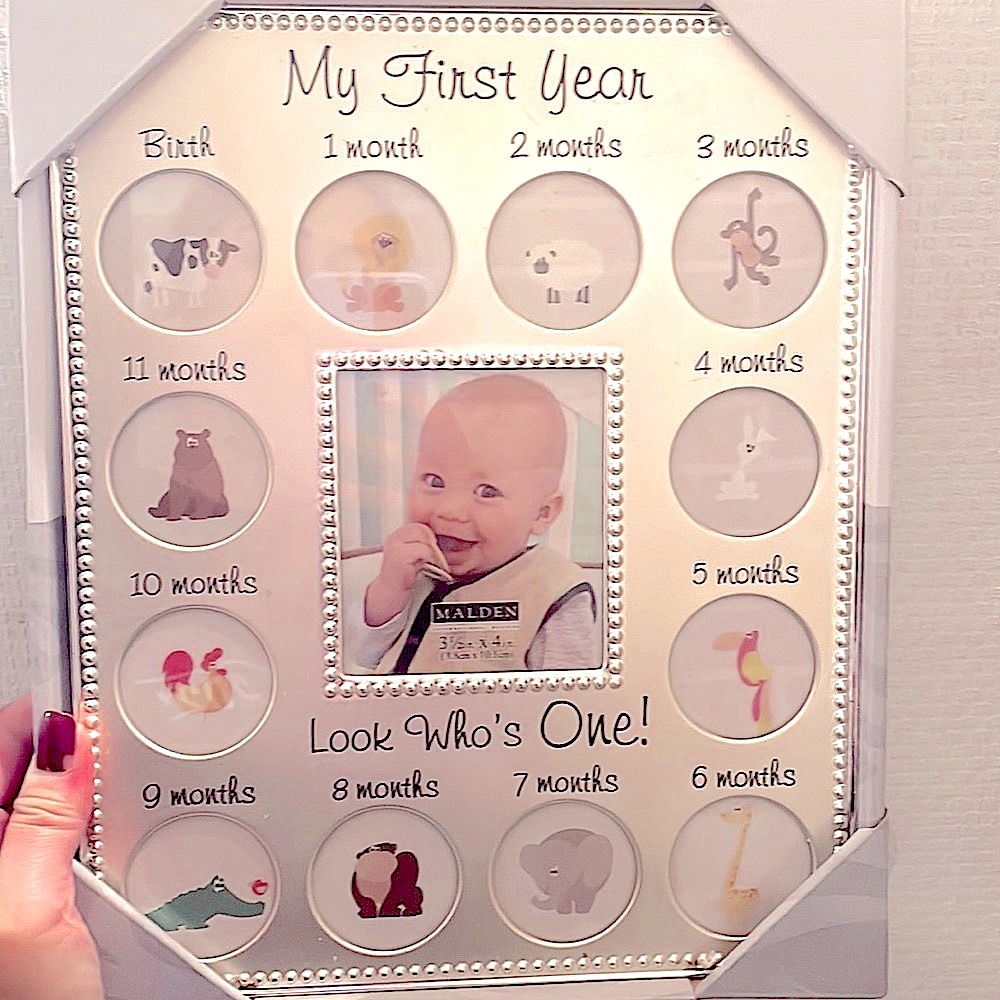NWT Malden first year baby frame monthly pictures